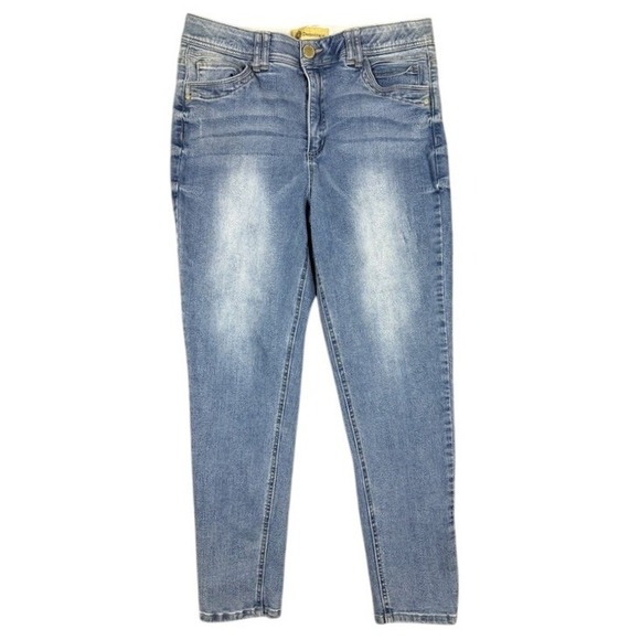 Democracy Denim - Democracy Ab technology Skinny Jeans Womens 14 Light Wash Stretch Denim
